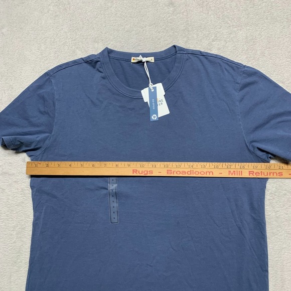 NWT Marine Layer Signature Sea Change Crew Tee Men's S Vintage Indigo MSRP $45 - Picture 8 of 9